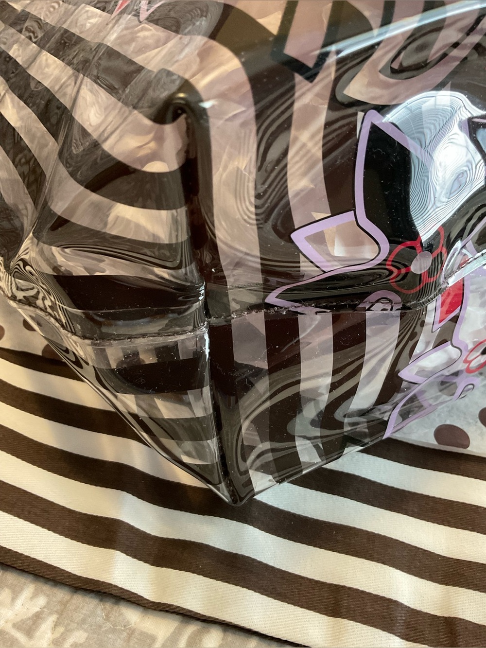 Henri Bendel PVC Floral Shopper Total - Picture 10 of 16